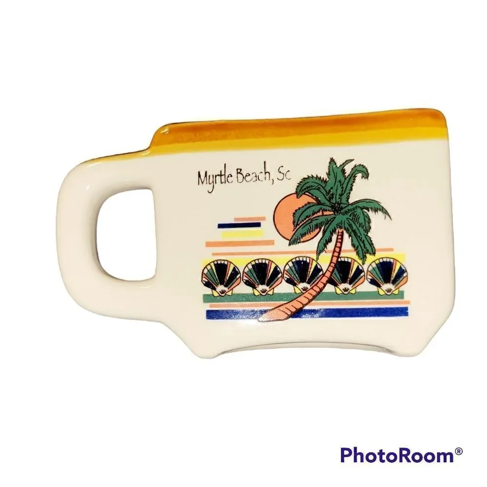 You Asked For Half a Cup Of Coffee. Myrtle Beach, South Carolina  mug.  ^